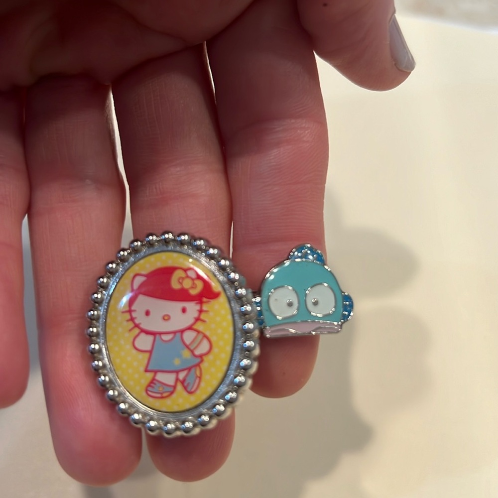 2 Sanrio adjustable rings